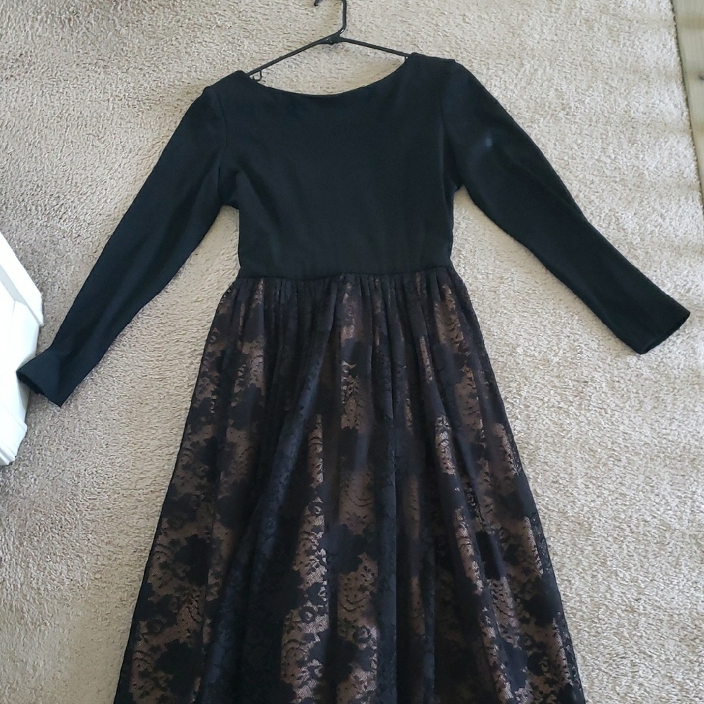 Vintage Elegant-Lace Prom Dress